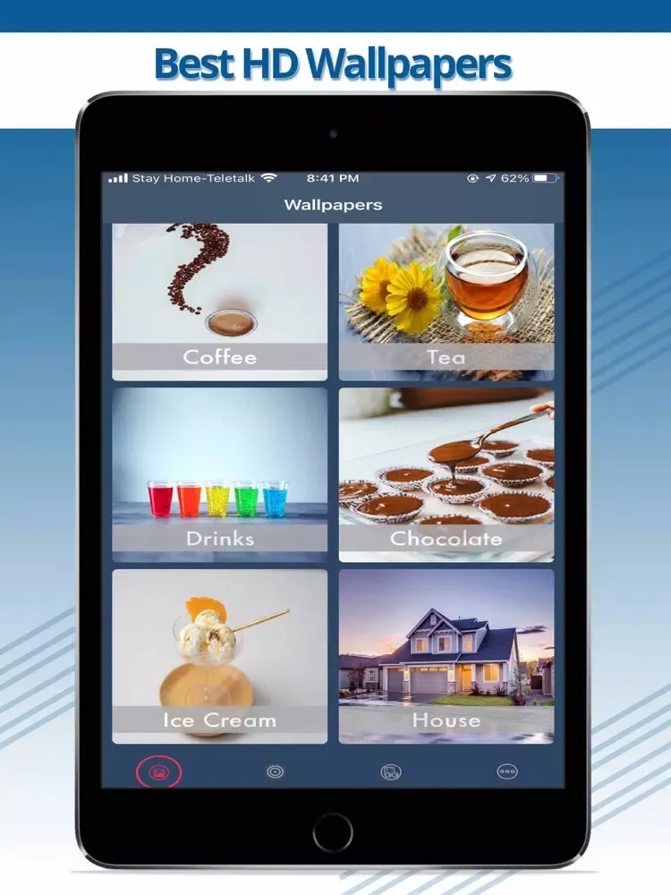 تصاویر Waltone:LiveWallpaper,RingTone iPad 
