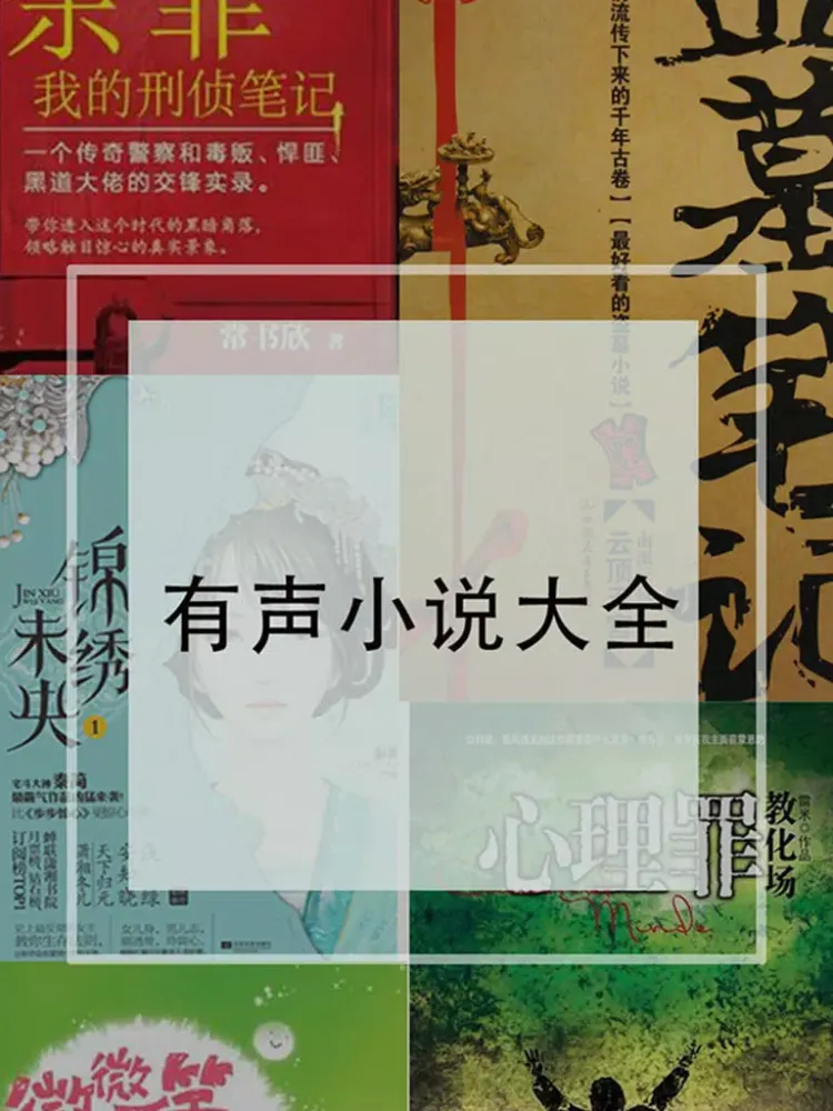 Capturas de tela do 余罪（有声小说大全）-网络热播电视剧畅销读物排行榜+懒人读书追书神器 iPad 