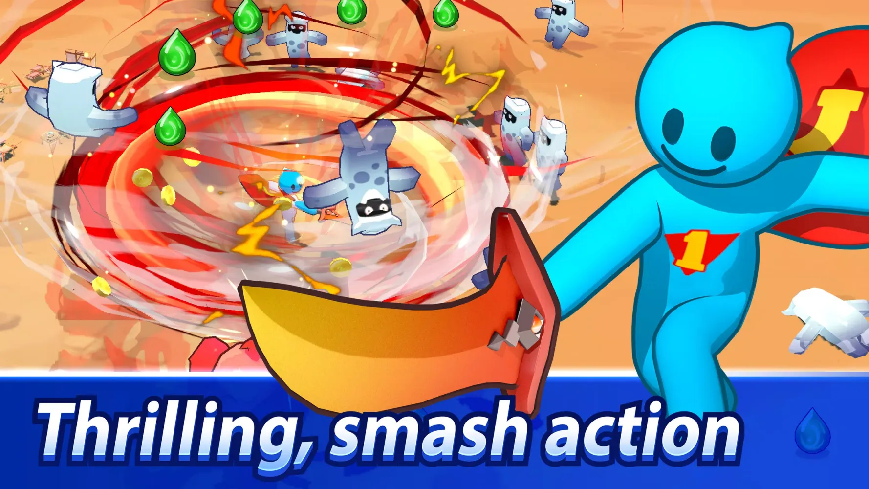 Screenshot di Smashero.io - Hack n slash RPG