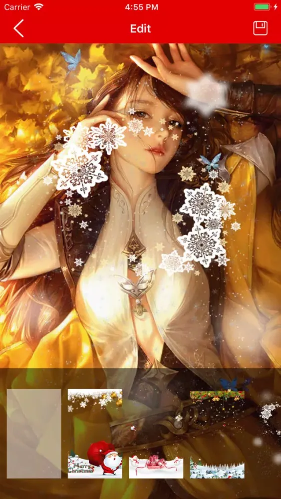 Christmas Postcard 스크린샷
