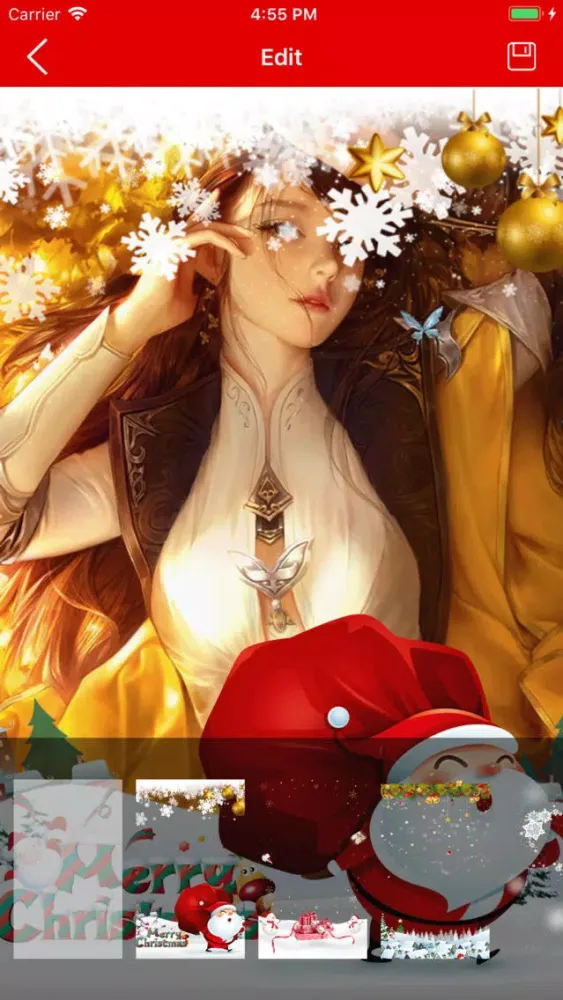 Christmas Postcard 스크린샷