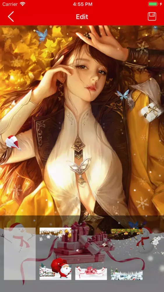 Christmas Postcard 스크린샷