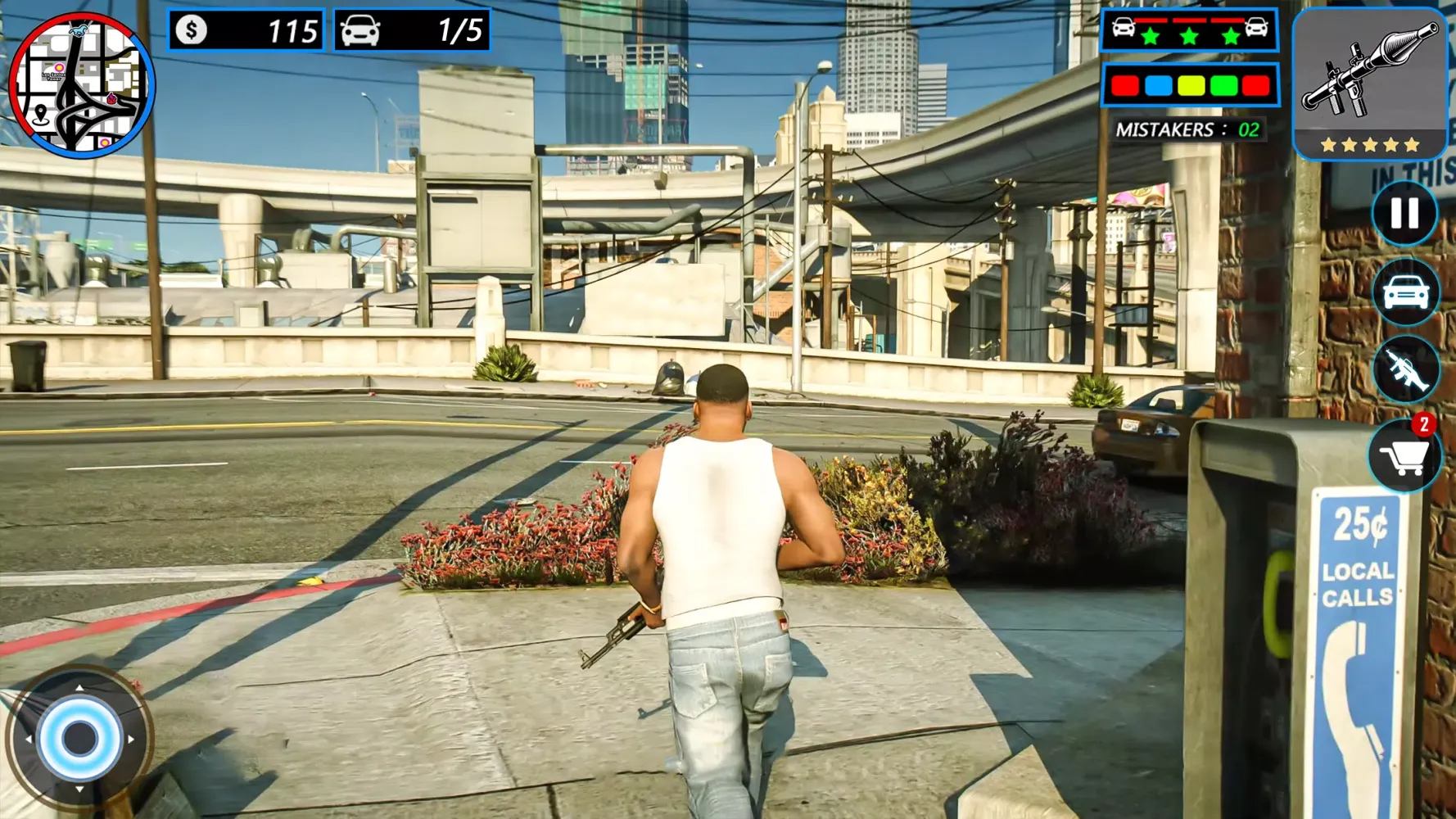 Capturas de pantalla de Gangster City Vegas Crime Game
