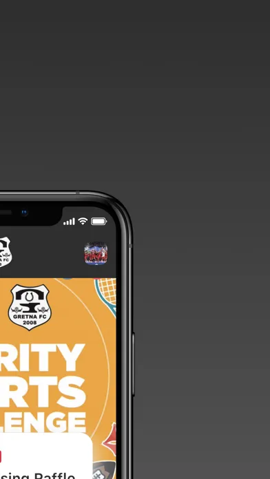 Gretna FC 2008 Official App Screenshots