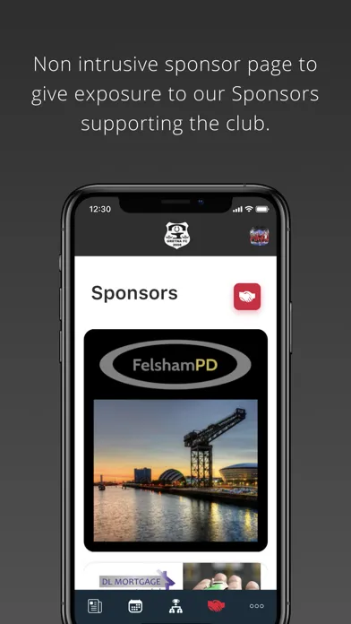 Gretna FC 2008 Official App Screenshots