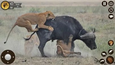 Lion Simulator Animal Games 3D Ekran Görüntüleri