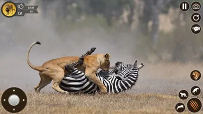 Lion Simulator Animal Games 3D Ekran Görüntüleri