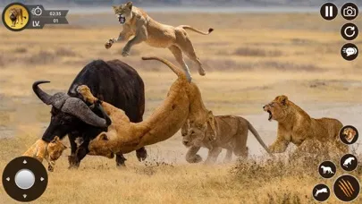 Lion Simulator Animal Games 3D Ekran Görüntüleri