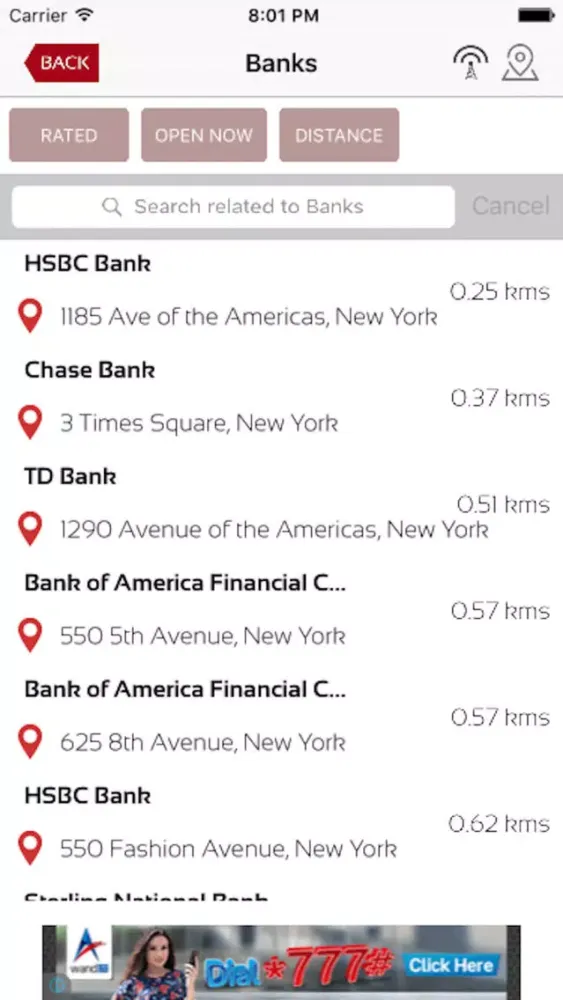 Captures d'écran de LocalBird- Find Places Near you