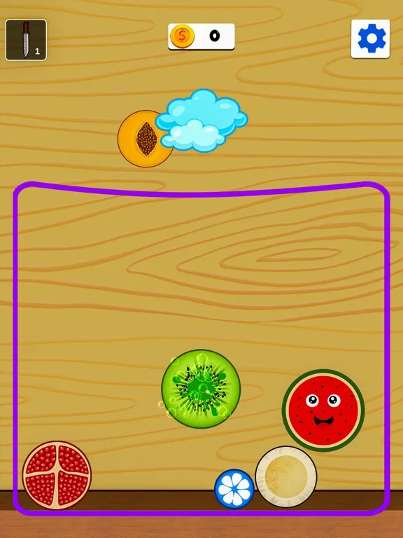 Merge Fruit Fun Drop Game iPad  Screenshots