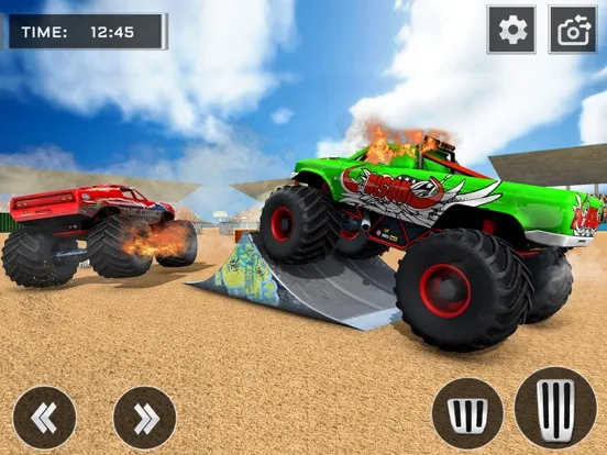 Capturas de tela do Monster Truck 4x4 Derby Games iPad 