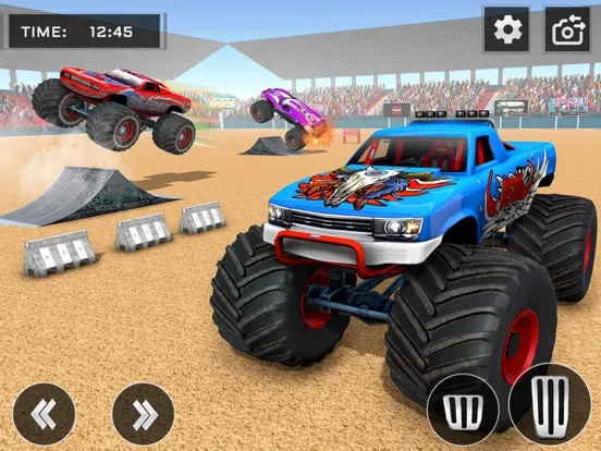 Capturas de tela do Monster Truck 4x4 Derby Games iPad 