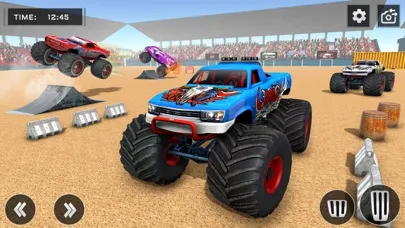 Capturas de tela do Monster Truck 4x4 Derby Games