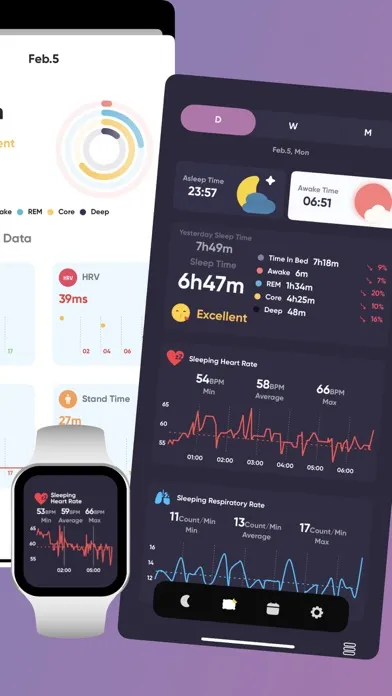 Tangkapan skrin zZZ - Sleep Tracker