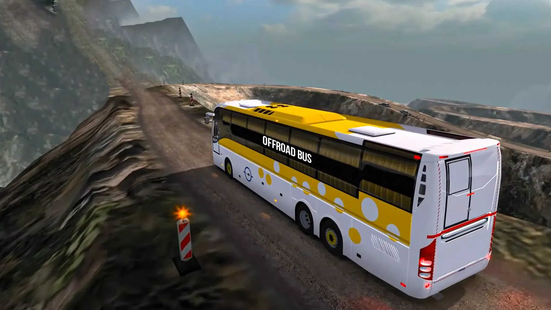 Offroad Bus Simulator 3D Game Ekran Görüntüleri