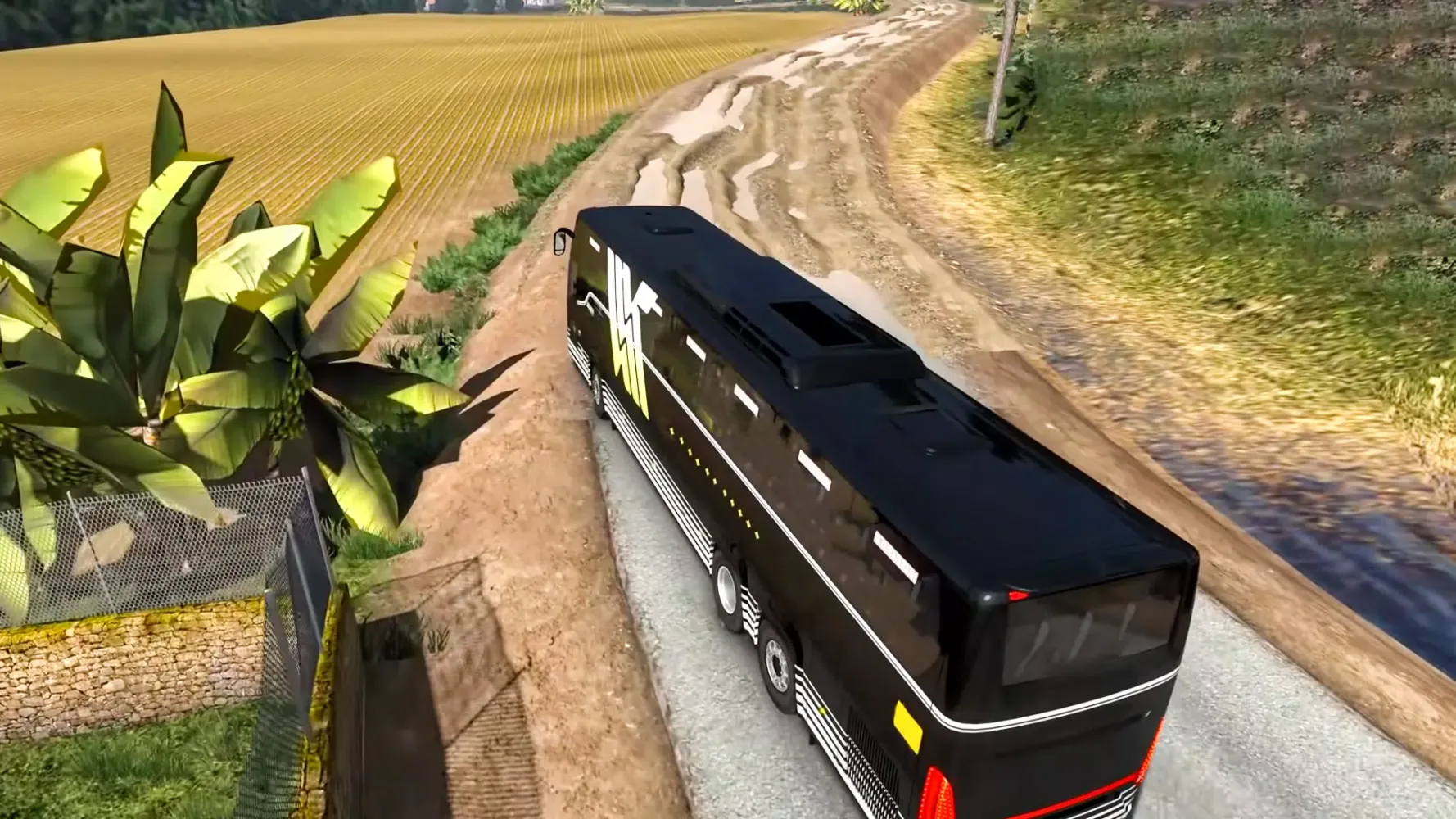 Offroad Bus Simulator 3D Game Ekran Görüntüleri