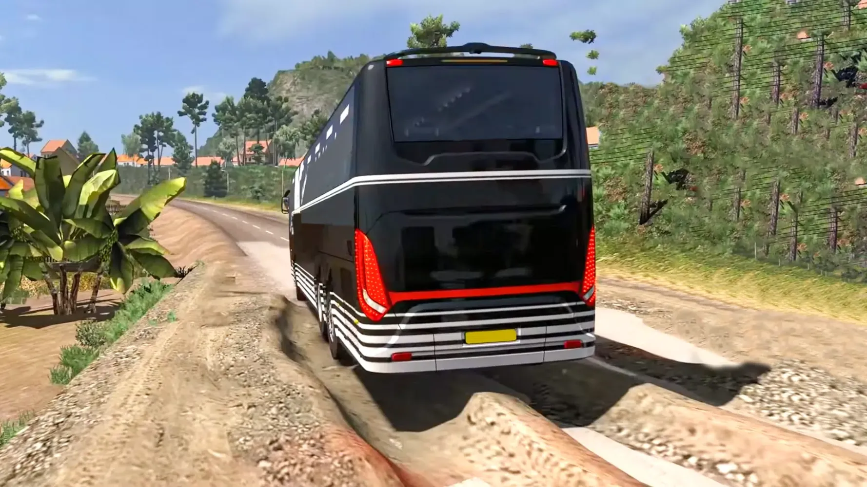 Offroad Bus Simulator 3D Game Ekran Görüntüleri