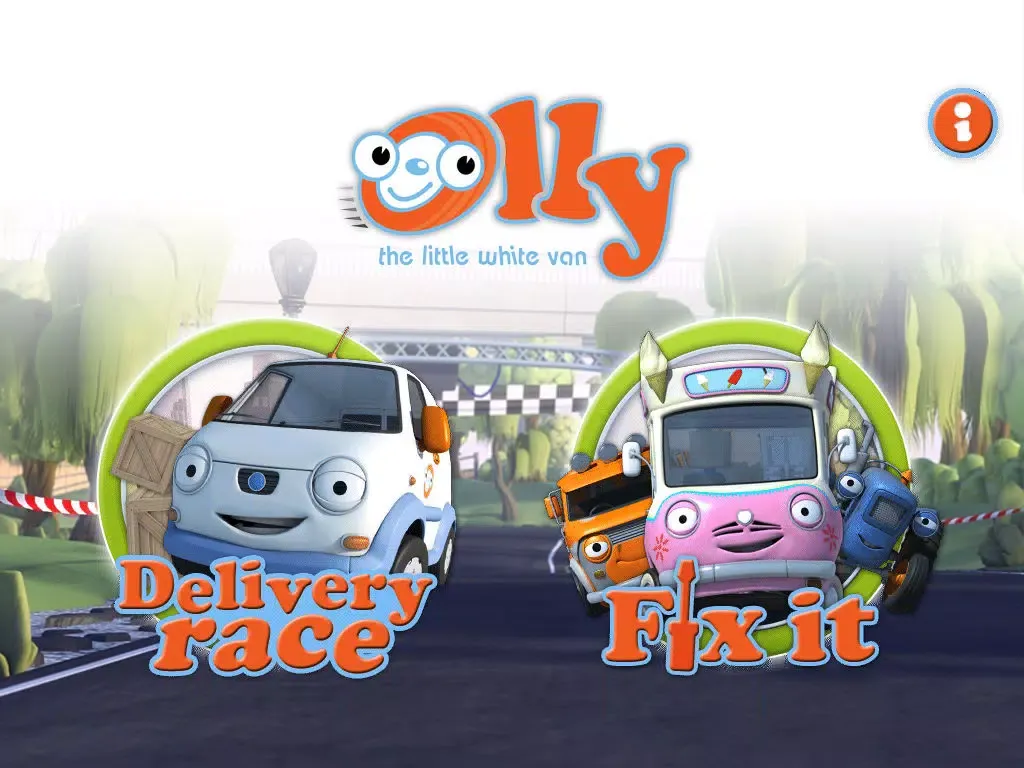 Screenshot di Olly the Little White Van iPad 