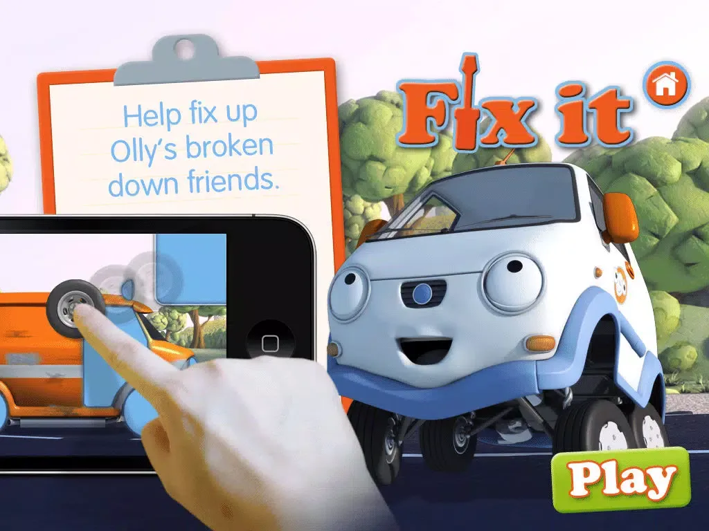 Screenshot di Olly the Little White Van iPad 