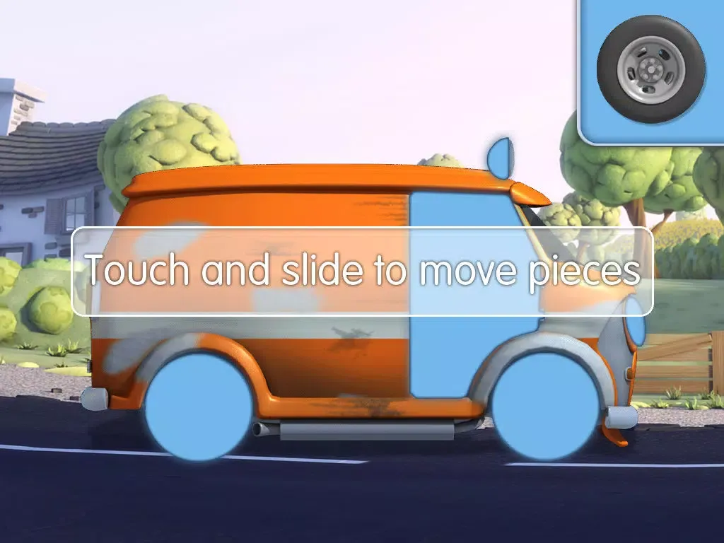 Screenshot di Olly the Little White Van iPad 