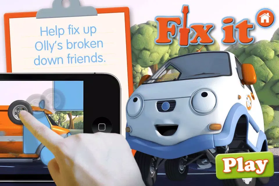Screenshot di Olly the Little White Van