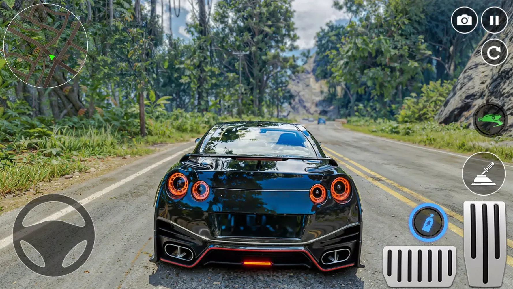 Tangkapan layar Real Car Driving Car Simulator