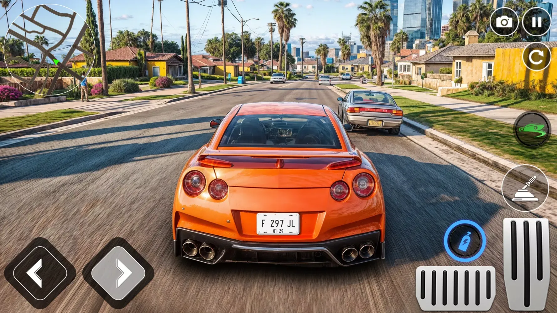 Tangkapan layar Real Car Driving Car Simulator