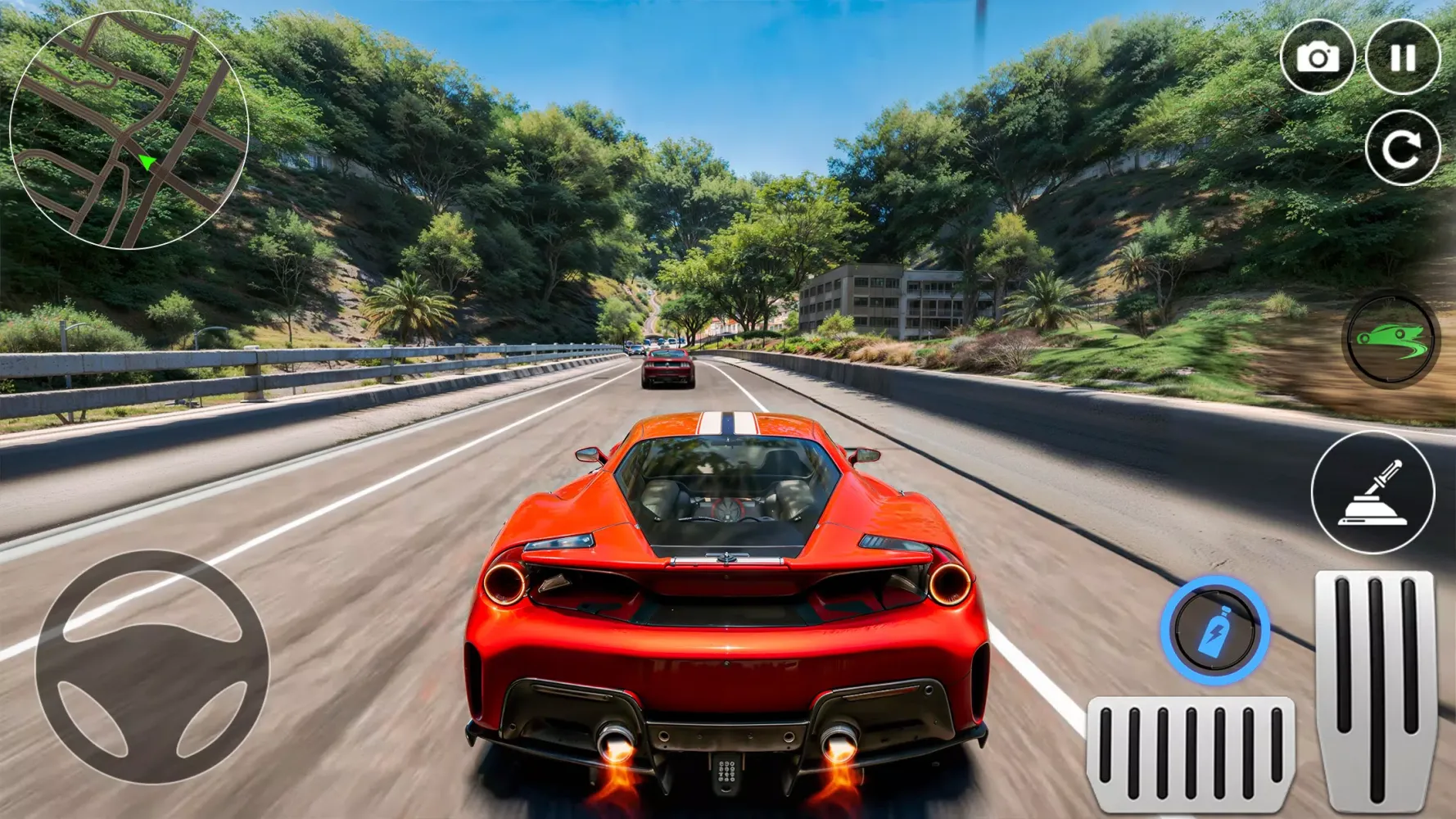 Tangkapan layar Real Car Driving Car Simulator