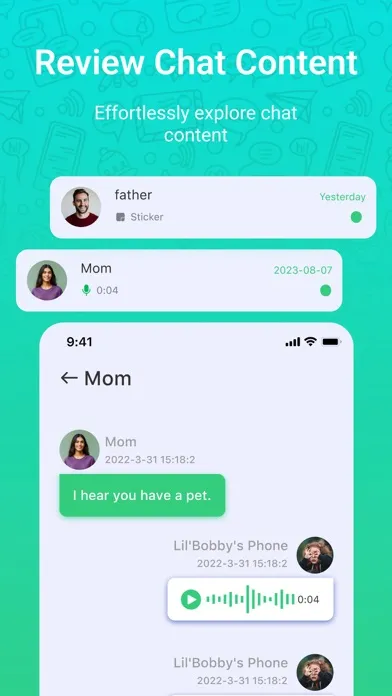 تصاویر KidsGuard for WA-Chat Tracker