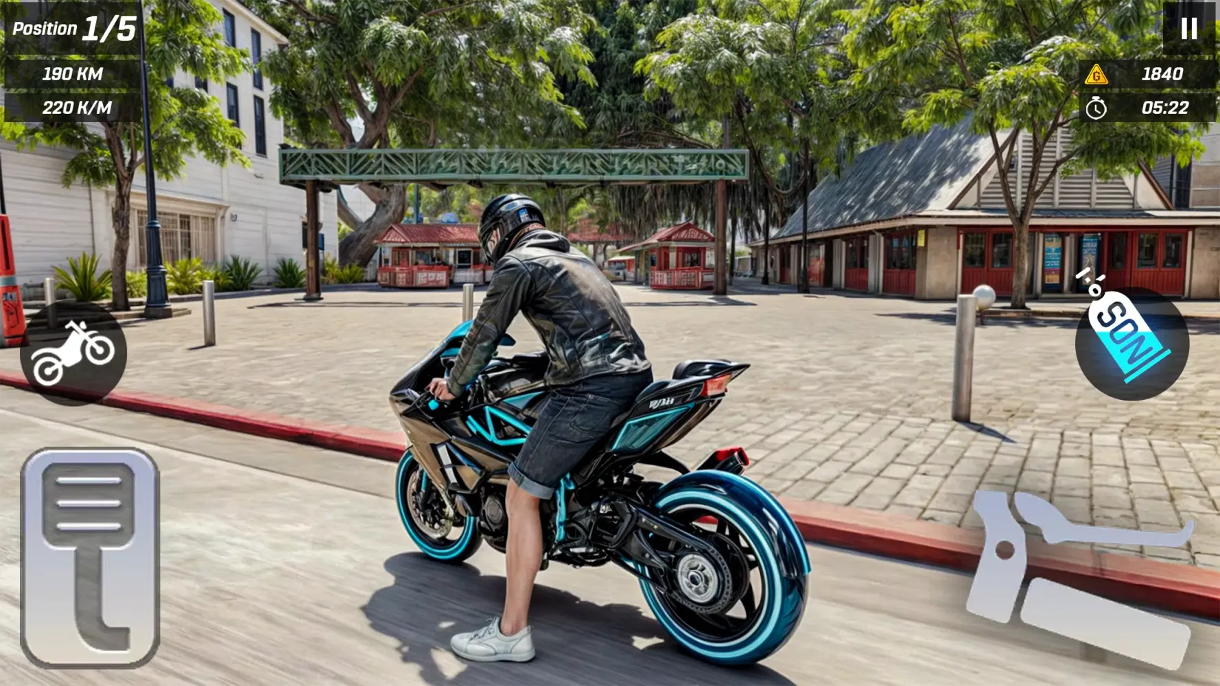 Ảnh chụp màn hình của Traffic Bike Driving & Racing