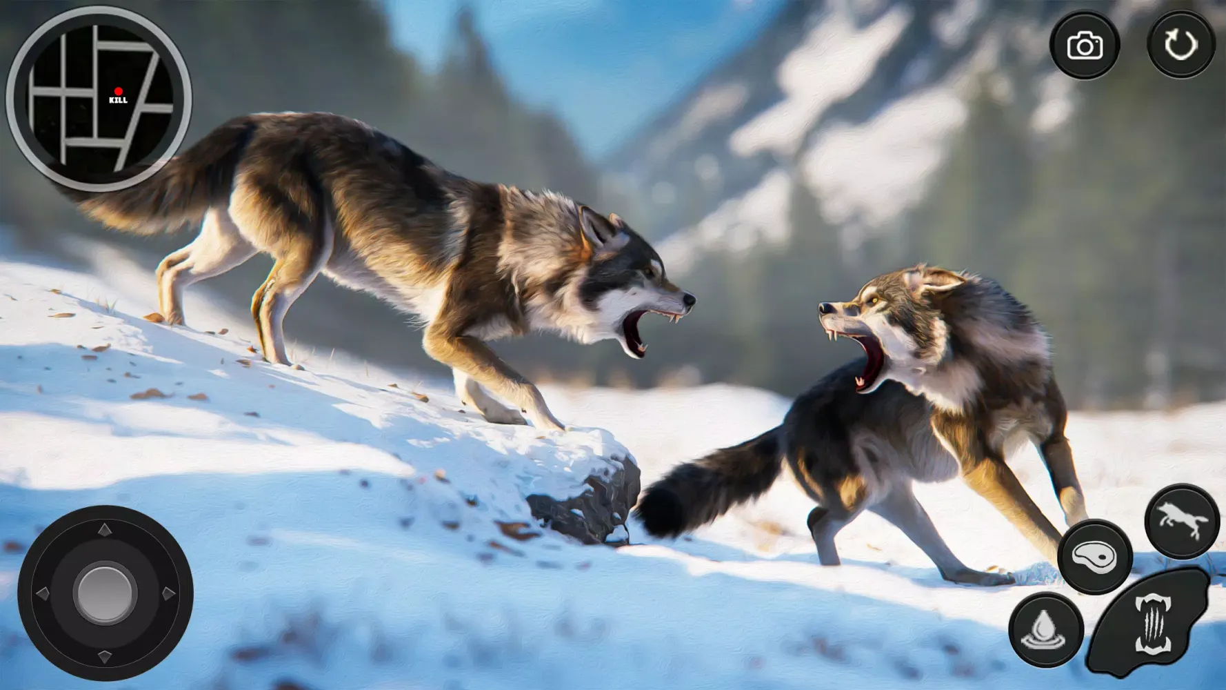 Wolf Simulator 3D Animal Games Screenshots
