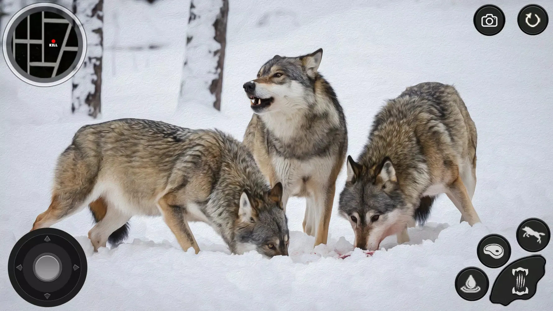 Wolf Simulator 3D Animal Games Screenshots