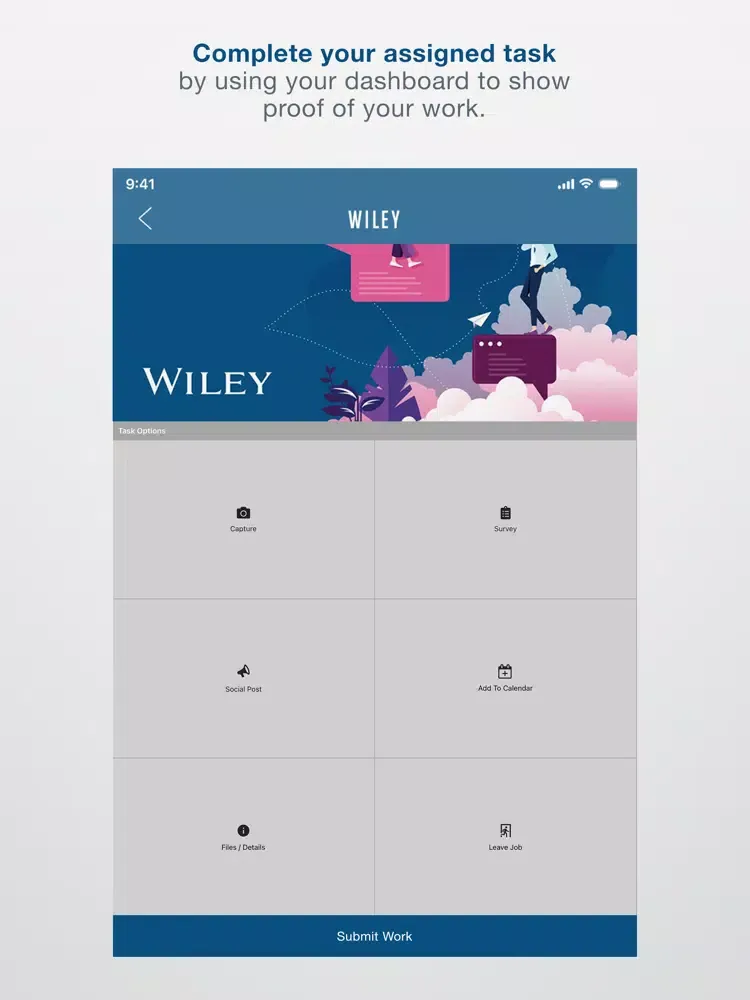 Wiley Task Tracker iPad  스크린샷