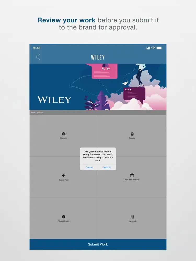 Wiley Task Tracker iPad  스크린샷