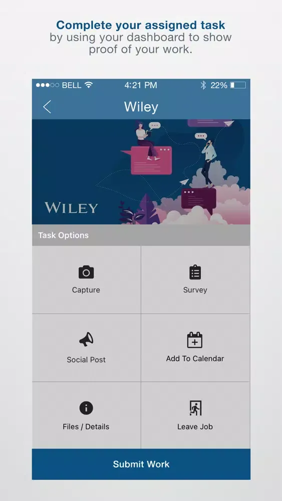Wiley Task Tracker 스크린샷