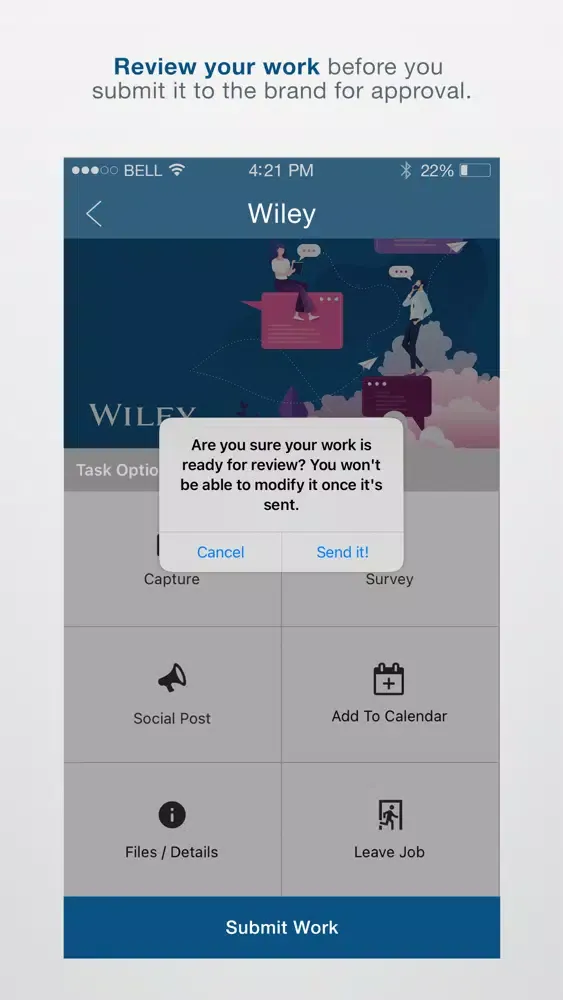 Wiley Task Tracker 스크린샷