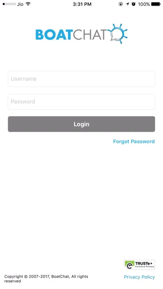 Screenshot di BoatChat Mobile Chat