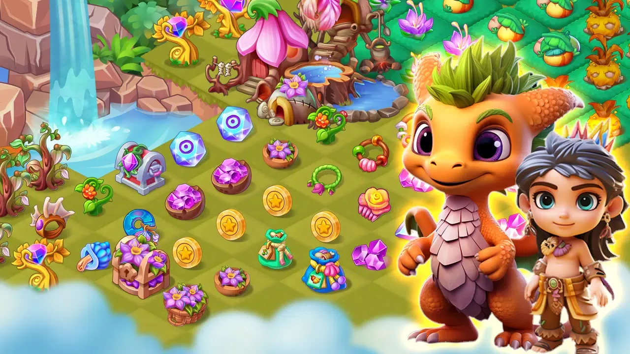 Capturas de pantalla de Mystery Merge Tribe Story