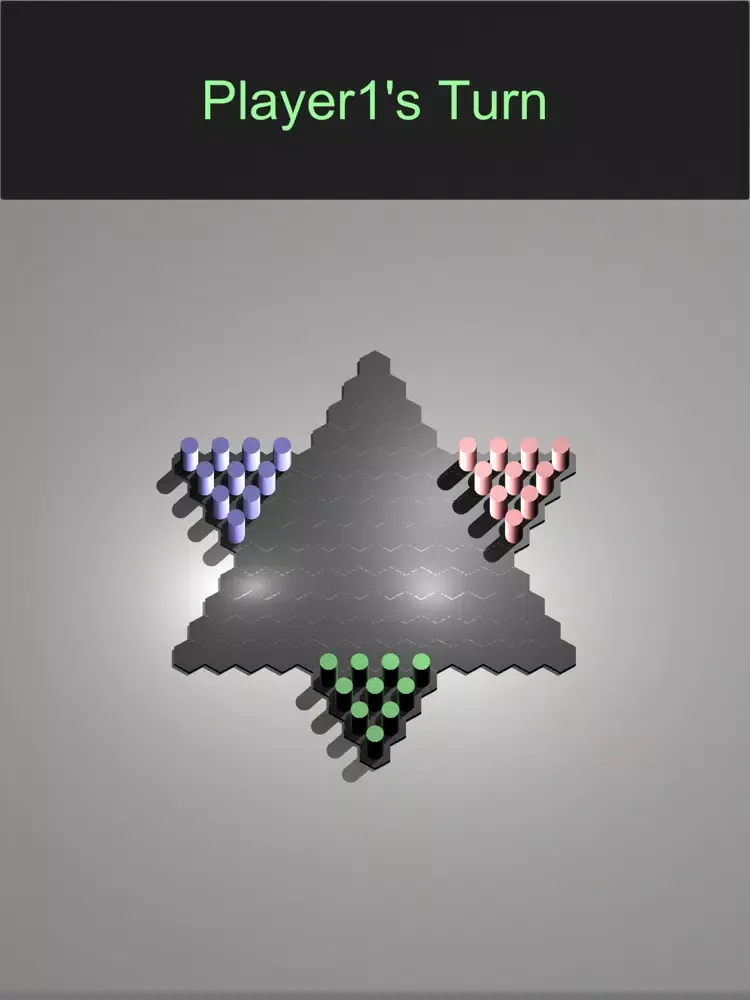 Capturas de tela do Chinese Checkers iPad 