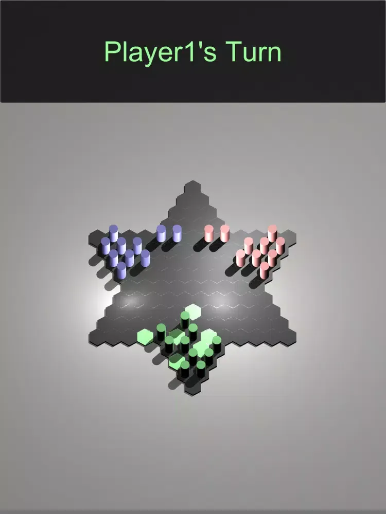 Capturas de tela do Chinese Checkers iPad 