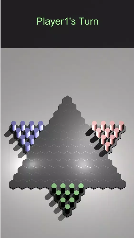 Capturas de tela do Chinese Checkers
