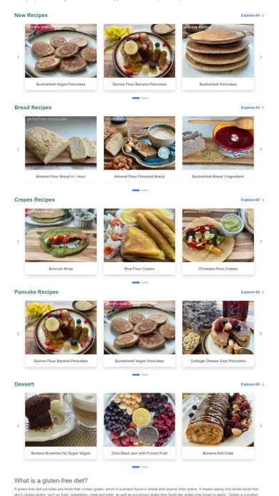 ภาพหน้าจอของ Gluten Free Bread