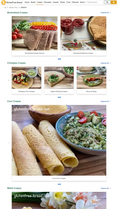 ภาพหน้าจอของ Gluten Free Bread