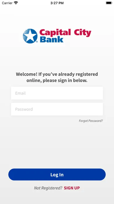 Ảnh chụp màn hình của CCB Carefree Checking