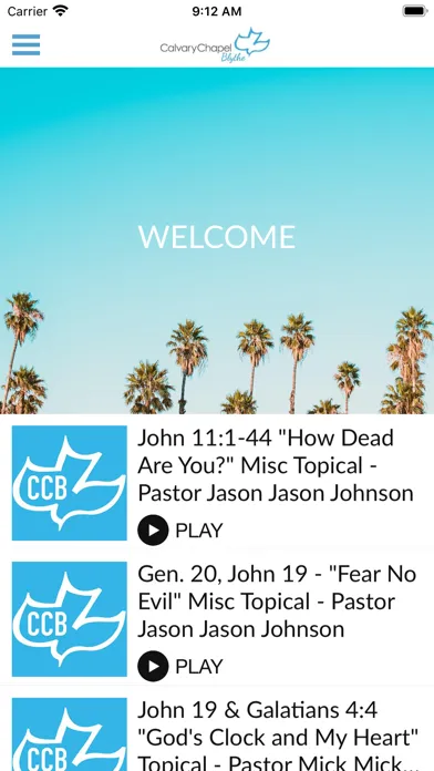 Capturas de pantalla de Calvary Chapel Blythe