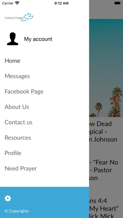Capturas de pantalla de Calvary Chapel Blythe