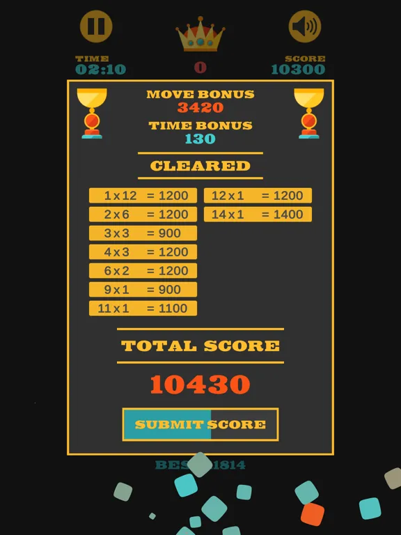 Clear The Blocks, Merge Colors iPad  Screenshots
