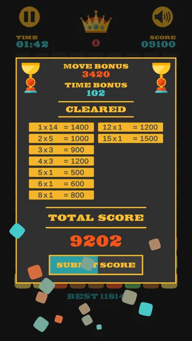 Clear The Blocks, Merge Colors Screenshots