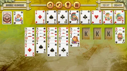 Zrzuty ekranu Klondike Solitaire Hearts & Spades Patience