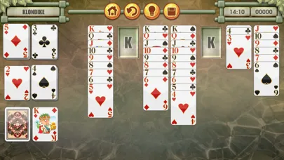 Zrzuty ekranu Klondike Solitaire Hearts & Spades Patience